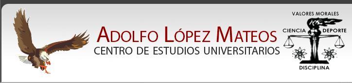 Ir a la p�gina principal del CEU Adolfo Lo�pez Mateos
